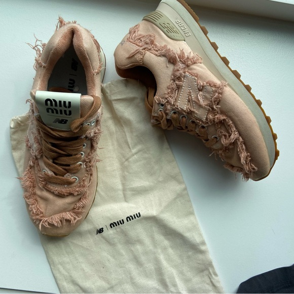 Miu miu new balance collab sneakers - Picture 2 of 5